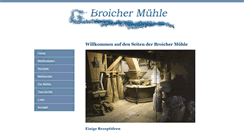 Desktop Screenshot of muehle-bedorf.de